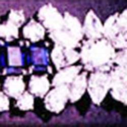 Important Sapphire and Diamond Bracelet in Platinum