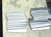 The strips are cut into pieces for the billet stack